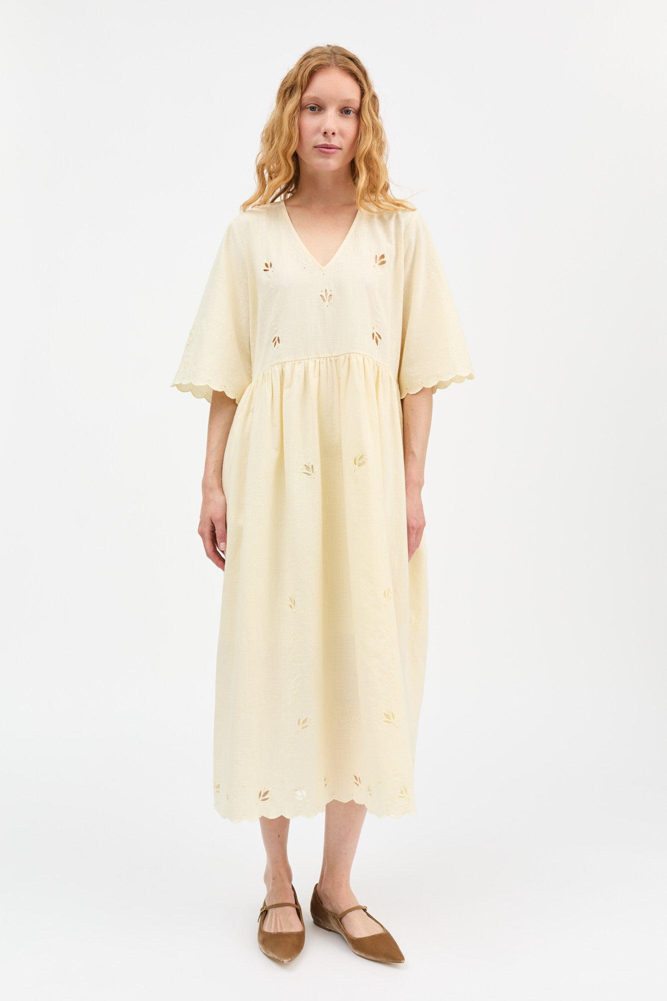 Skall Studio Fleurie dress Dress Buttermilk